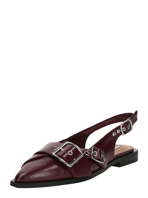 STEVE MADDEN Ballerinasko med rem 'Grezly'  vinrød