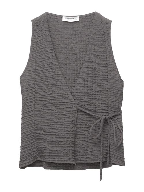 Pull&Bear Vest  grå