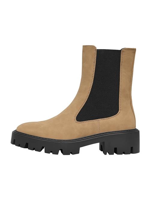 Se ONLY Chelsea Boots 'ONLBETTY'  cappuccino / sort ved About You