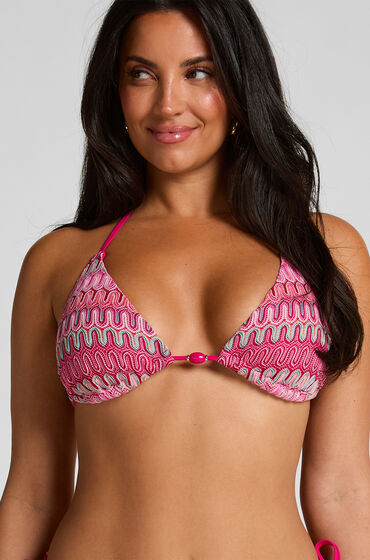 Hunkemöller Trekantsbikinitop Cali Lyserød