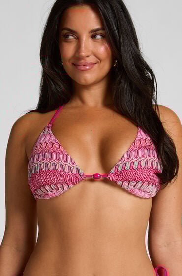 Hunkemöller Trekantsbikinitop Cali pink
