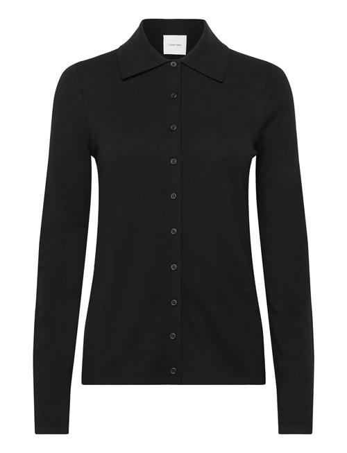 Comfort Knit Slim Cardi Calvin Klein Black