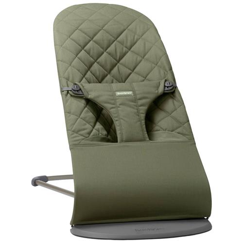BabyBjörn Bliss Bouncer Vævet Klassisk Quilt Dark Green One Size  Grøn  One Size  Unisex