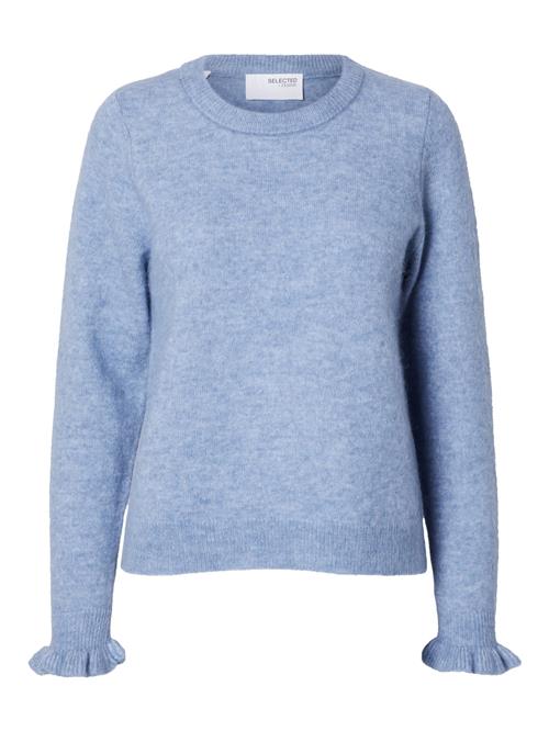 SELECTED Pullover 'SLFLULU'  blå-meleret