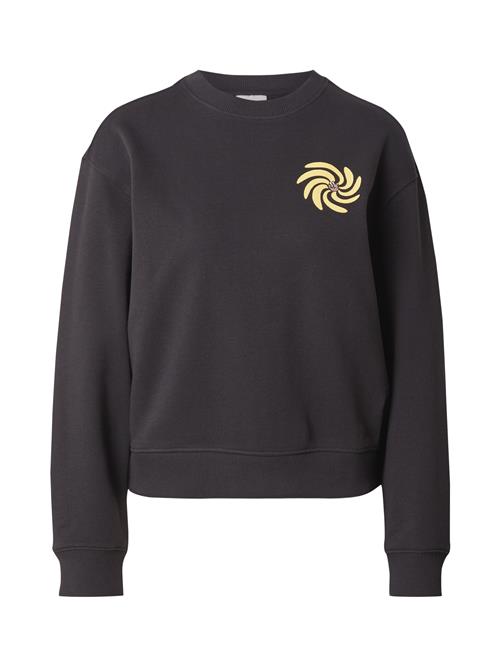 ELEMENT Sweatshirt 'SWIRL FLOWER'  himmelblå / gul / antracit / offwhite