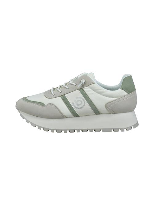 bugatti Sneaker low  mørkebeige / jade / uldhvid