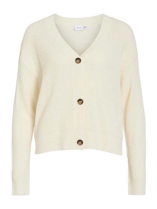 VILA Cardigan 'VIAVELINE'  hvid