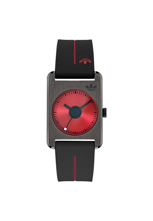 ADIDAS ORIGINALS Analogt ur 'RETRO POP ONE'  rød / sort