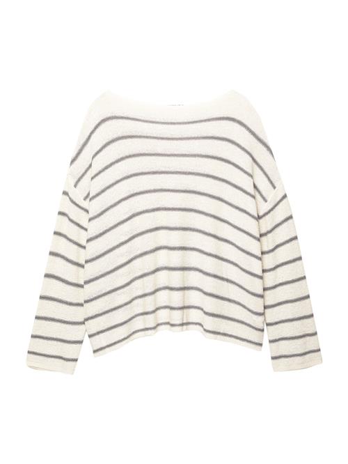Pull&Bear Pullover i overstørrelse  mørkegrå / naturhvid