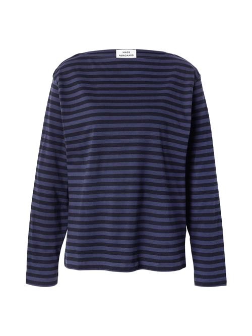 MADS NORGAARD COPENHAGEN Shirts 'Single Silke'  marin / navy