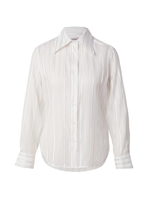 REMAIN Bluse  sort / hvid