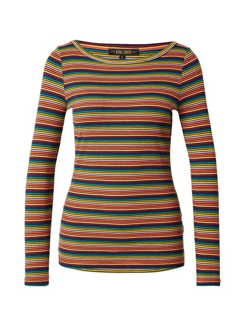 King Louie Shirts 'Lili'  oliven / lilla / pastellilla / orange