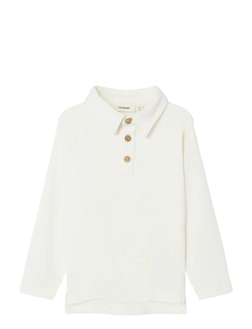 Nmmfundo Ls Slim Top Lil Lil'Atelier White
