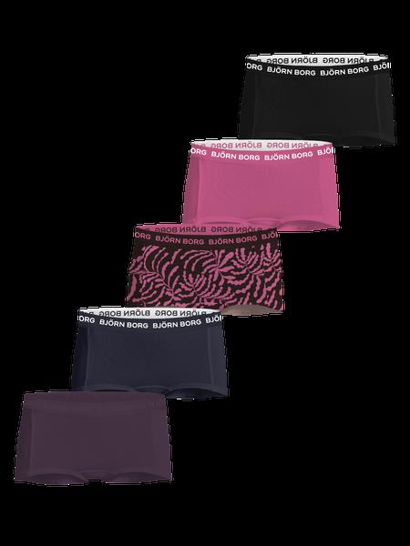 Björn Borg Cotton Stretch Boxers Shorts 5-pack Multi, 146-152