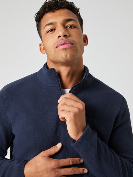 Björn Borg Borg Half Zip Fleece Marineblå, L