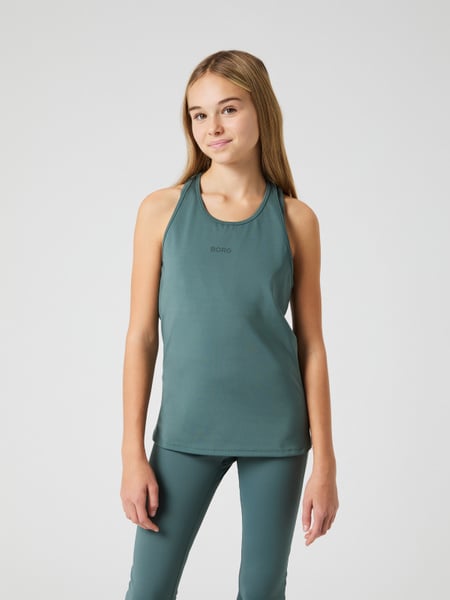 Björn Borg Borg Racerback Tank Top Grøn, 170