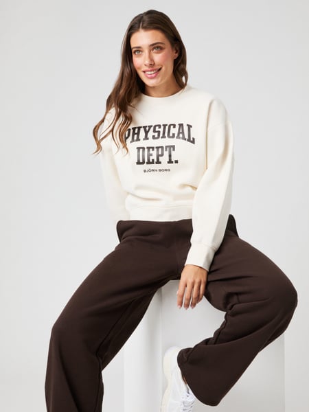 Björn Borg Borg Boyfriend Sweatshirt Hvid, XL