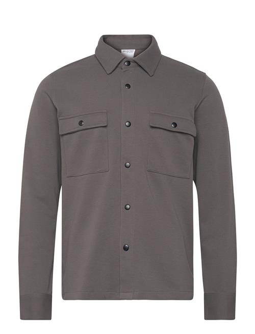 Slhjackie Sweat Jacket Noos Selected Grey