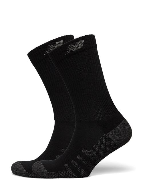 Coolmax Crew Socks 2 Pack New Balance Black