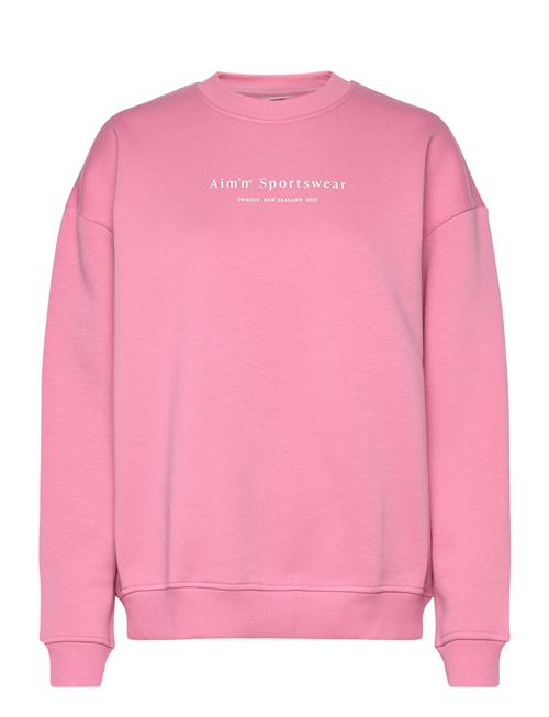 Serif Sweatshirt Aim´n Pink