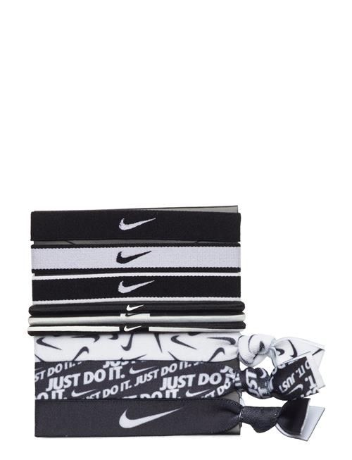 Nike Mixed Ponytail Holder 9Pk NIKE Equipment Patterned