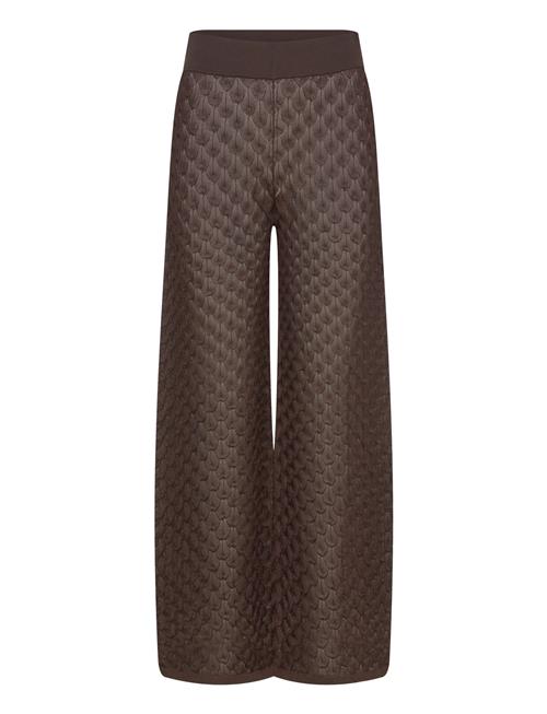 Alissa Knitted Pants Malina Brown