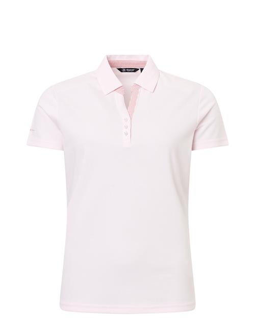 Lds Bovey Drycool Polo Abacus Pink