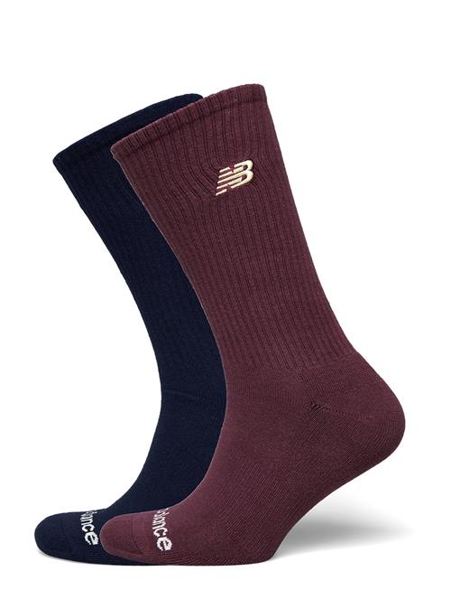 The Intelligent Choice Crew Socks 2 Pack New Balance Patterned
