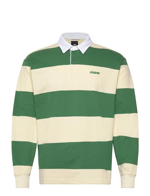 Ward Stripe Rugby Knit VANS Green