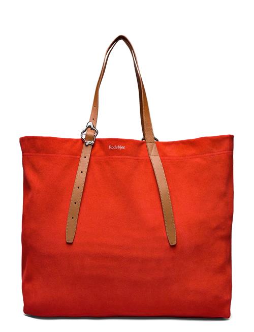 Rodebjer Coral Xxl Suede Tote RODEBJER Orange