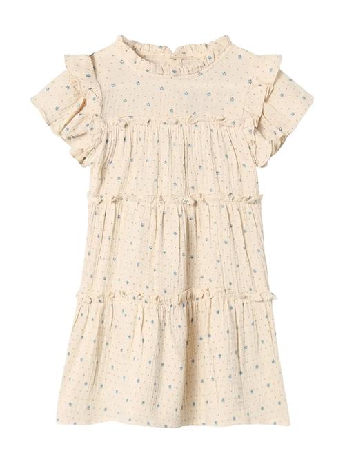 Blooming Ss Dress Fliink Cream