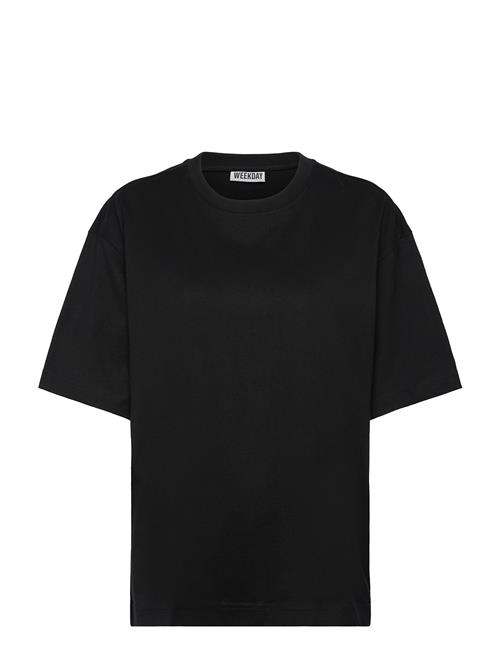 Over D T-Shirt Weekday Black