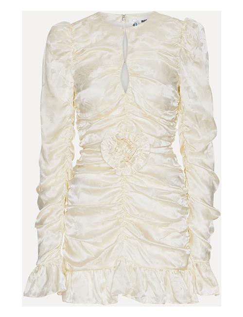 Satin Mini Dress ROTATE Birger Christensen Cream