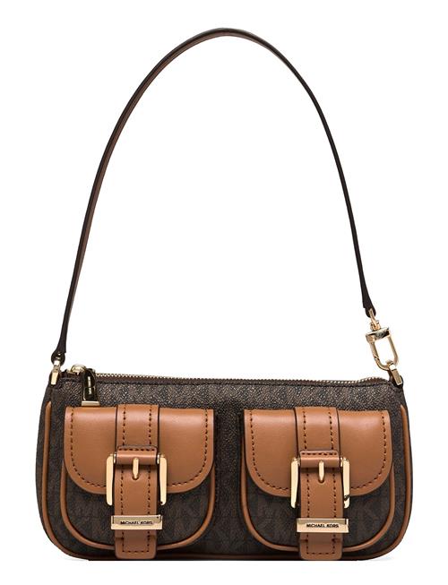Sm Conv Pouchette Michael Kors Brown
