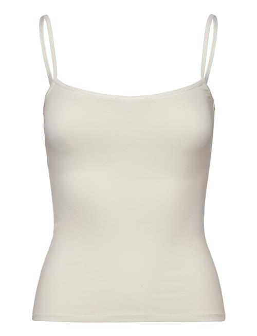Slim Strappy Tank Top Monki White