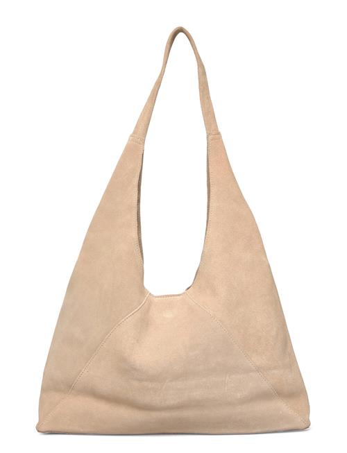 Suede Shoulder Bag Mango Beige