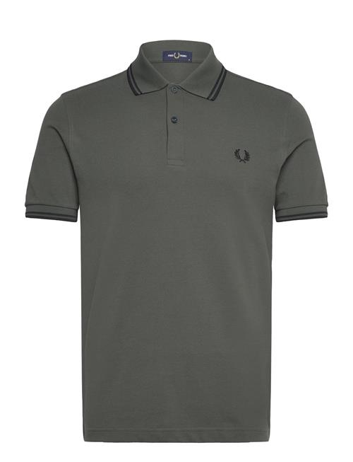 Twin Tipped Fp Shirt Fred Perry Khaki