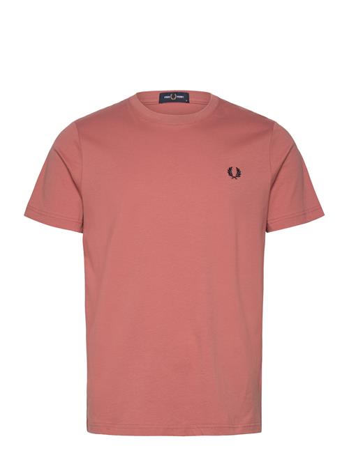 Crew Neck T-Shirt Fred Perry Coral