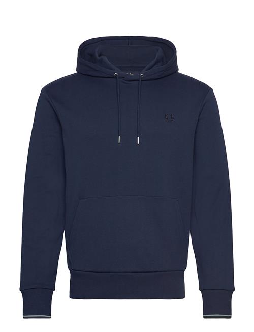 Tipped Hooded Sweatshirt Fred Perry Navy