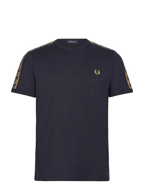 Contrast Tape Ringer Tee Fred Perry Navy