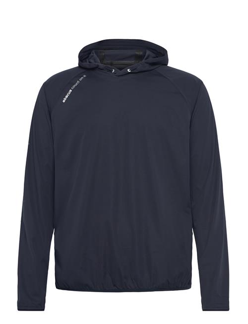 Mens Bounce Waterproof Hoodie Abacus Navy