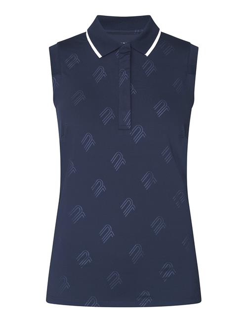 Deni Sleeveless Poloshirt Röhnisch Navy
