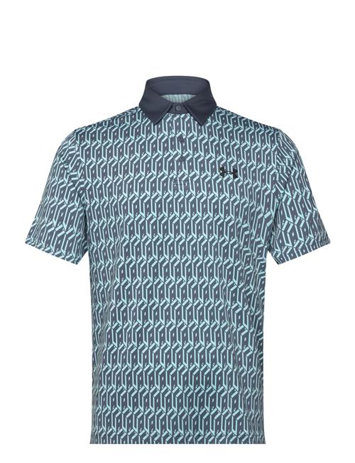 Ua Playoff 3.0 Printed Polo Under Armour Blue