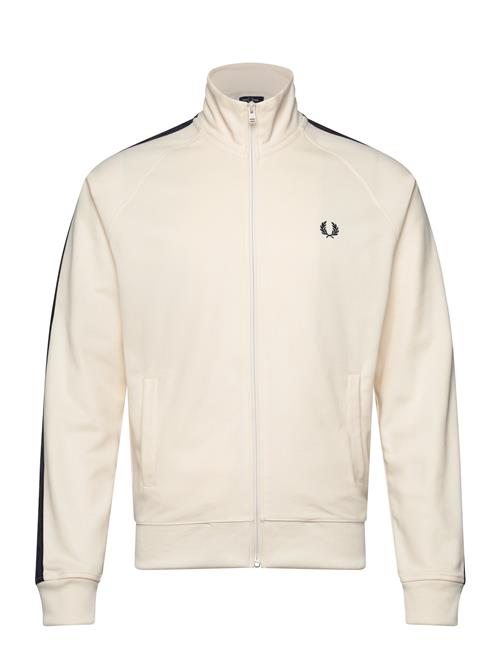 Contrast Tape Trk Jkt Fred Perry Cream