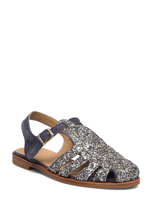 Sandals - Flat - Closed Toe - Op ANGULUS Navy