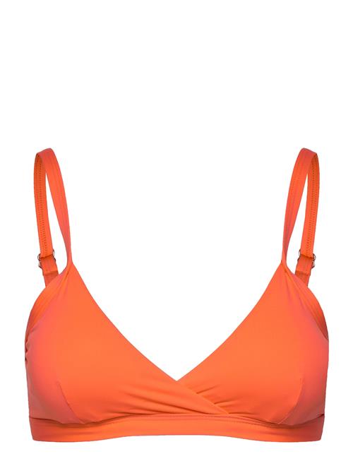 Overlap Bikini Top Casall Orange