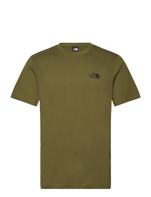 M S/S Simple Dome Tee The North Face Khaki