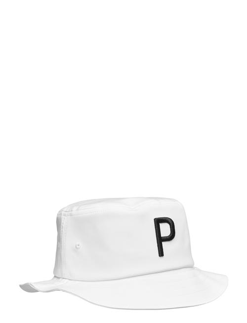 Bucket P Hat PUMA Golf White