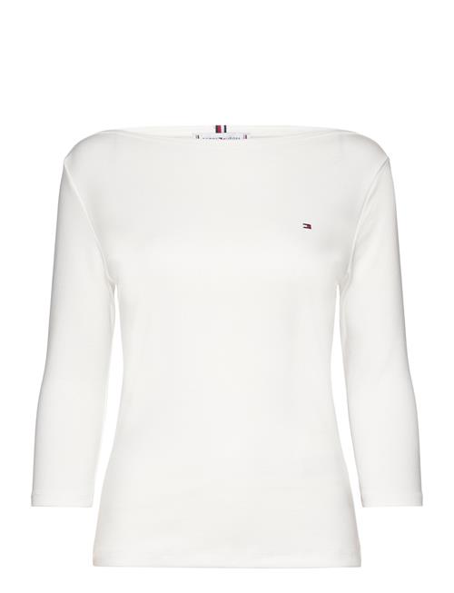 Slim Cody Boat-Nk 3/4Slv Tommy Hilfiger White