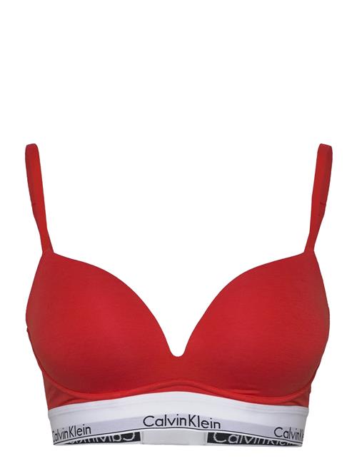 Plunge Push Up Calvin Klein Red